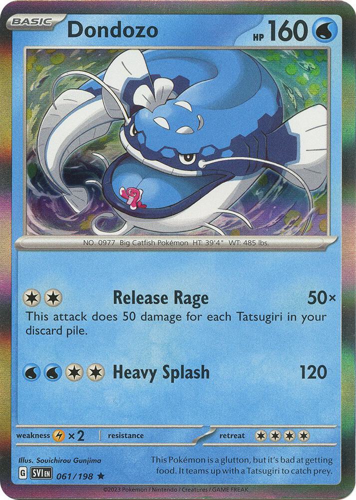 Dondozo - 061/198: Scarlet & Violet Base Set