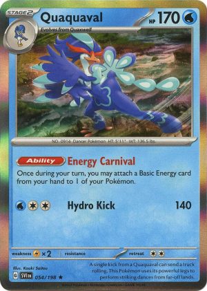 Quaquaval - 054/198: Scarlet & Violet Base Set