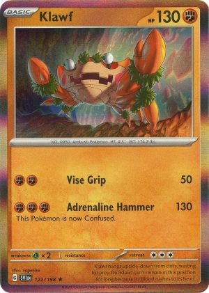 Klawf - 122/198: Scarlet & Violet Base Set