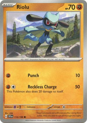 Riolu - 113/198 - SV01: Scarlet & Violet Base Set