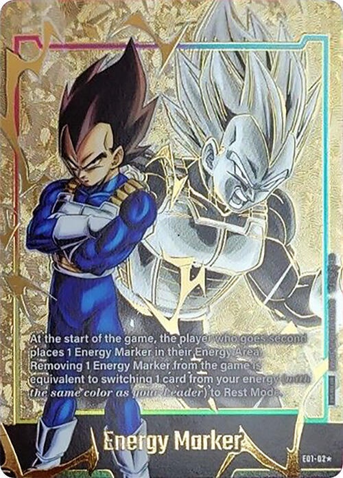 Energy Marker (E01-02) (Gold) - Fusion World Energy Markers