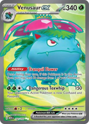Venusaur ex - 182/165: Scarlet & Violet 151
