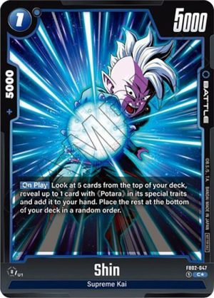 Shin - FB02-047 (Tournament Pack 02) - Tournament and Championship Promos