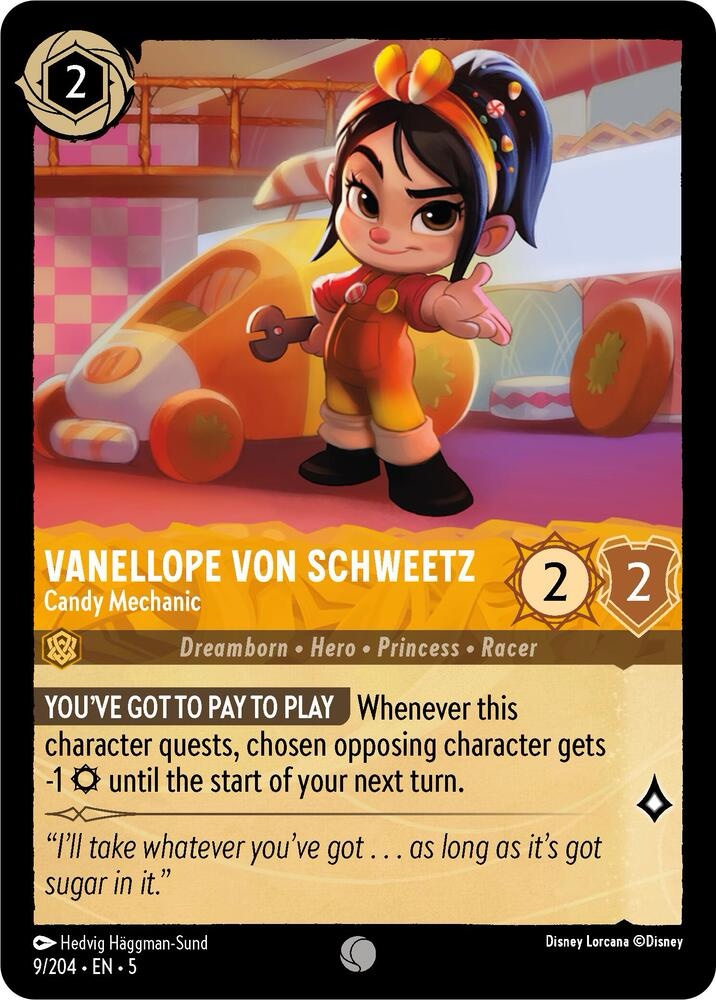Vanellope von Schweetz - 9/204: Candy Mechanic - Shimmering Skies