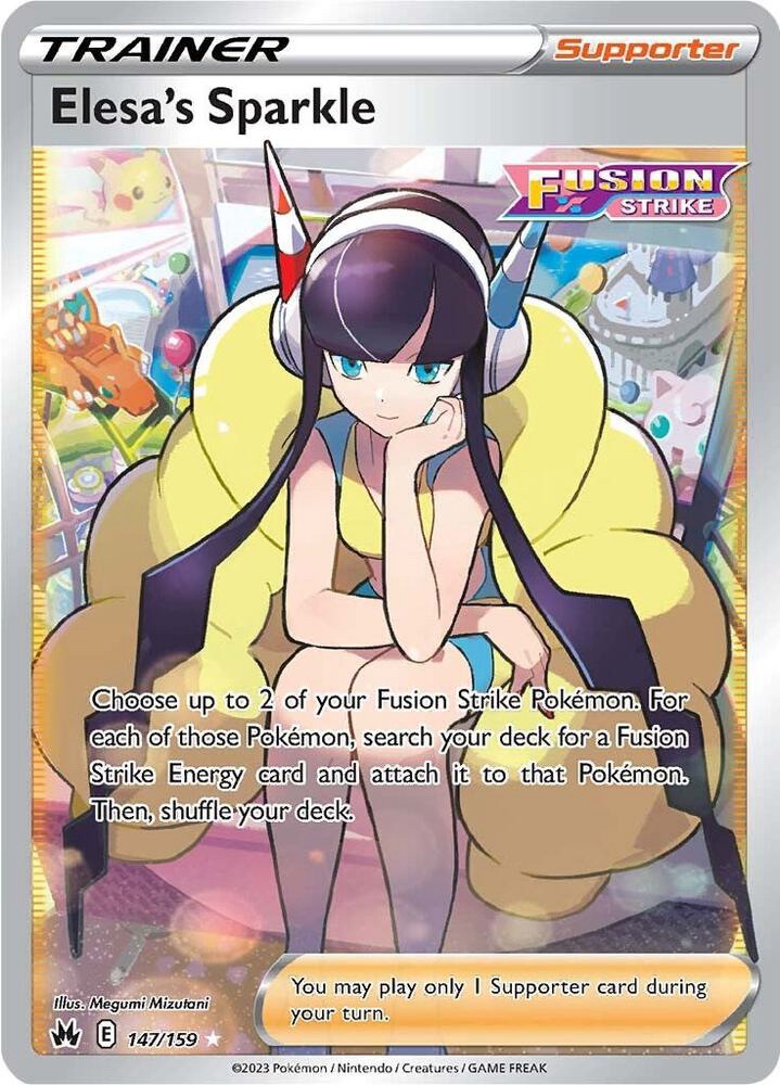 Elesa's Sparkle (Full Art) - 147/159: Crown Zenith