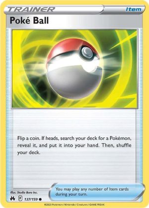 Poke Ball - 137/159: Crown Zenith