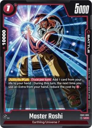 Master Roshi (Tournament Pack 01) - FB01-005: Tournament and Championship Promos