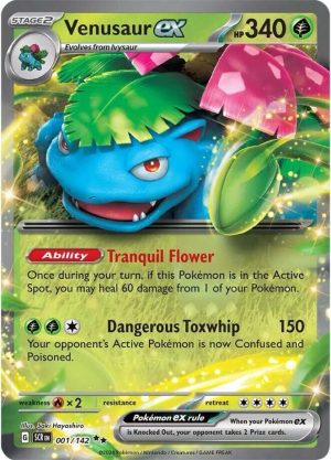Venusaur ex - 001/142: Stellar Crown