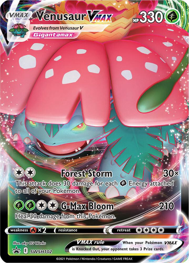 Venusaur VMAX - SWSH102: Sword & Shield Promo Cards