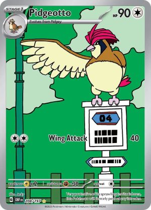 Pidgeotto - 208/197: Obsidian Flames