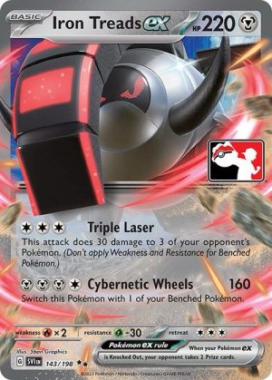 Iron Treads ex - Prize Pack Series Cards