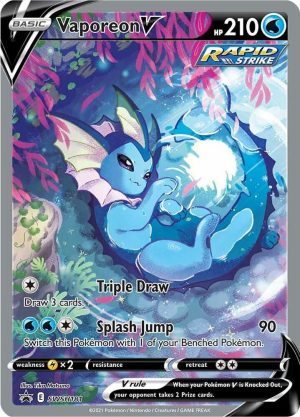 Vaporeon V - SWSH181 - SWSH: Sword & Shield Promo Cards