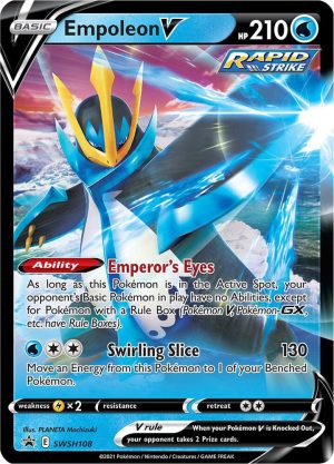 Empoleon V - SWSH108: Sword & Shield Promo Cards