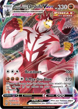 Single Strike Urshifu VMAX - 086/163: Battle Styles