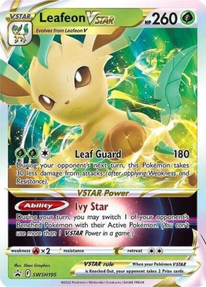 Leafeon VSTAR - SWSH195: Sword & Shield Promo Cards