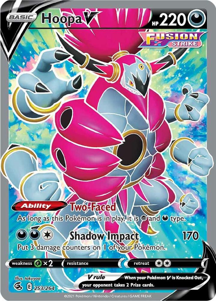 Hoopa V (Full Art) - 253/264: Fusion Strike