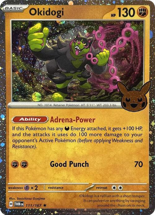 Okidogi (Cosmos Holo) - 111/167: Trick or Trade BOOster Bundle 2024