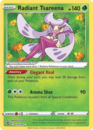 Radiant Tsareena - 016/195: Silver Tempest