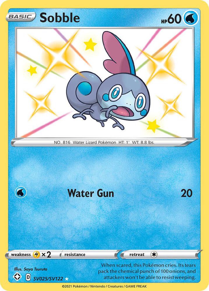 Sobble - SV025/SV122: Shining Fates: Shiny Vault