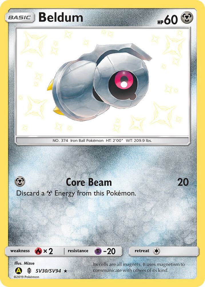Beldum - SV30/SV94: Hidden Fates: Shiny Vault