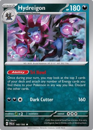 Hydreigon - 140/193: Paldea Evolved