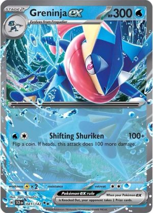 Greninja ex - 041/142: Stellar Crown