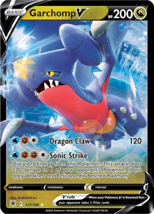 Garchomp V - 117/189: Astral Radiance