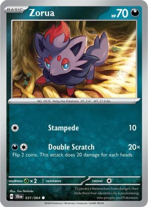 Zorua - 031/064: Shrouded Fable