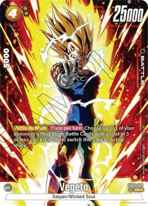 Vegeta - FB03-089 (Alternate Art) - Raging Roar