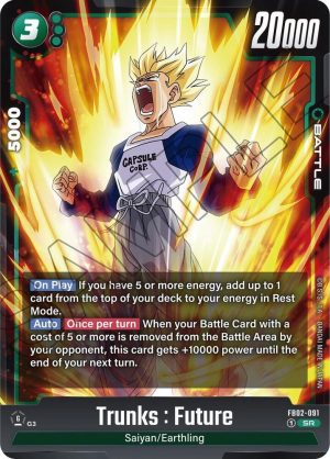 Trunks : Future - FB02-091 - Blazing Aura