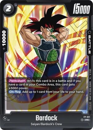 Bardock - FP-021 - Fusion World Promotion Cards and Packs
