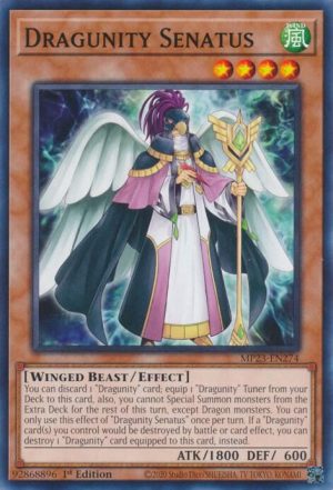 Dragunity Senatus - 25th Anniversary Tin: Dueling Heroes Mega Pack (MP23)