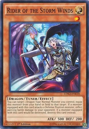Rider of the Storm Winds - Structure Deck: Saga of Blue Eyes White Dragon (2020 Date Reprint) (SDBE)