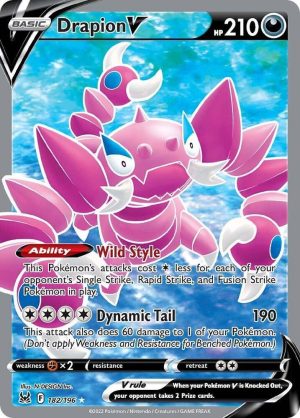 Drapion V (Full Art) - 182/196: Lost Origin