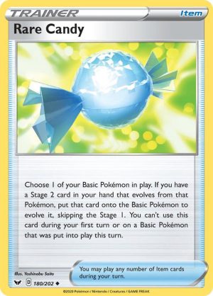 Rare Candy - 180/202: Sword & Shield Base Set