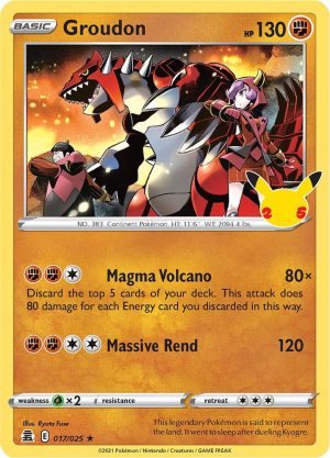 Groudon - 017/025: Celebrations