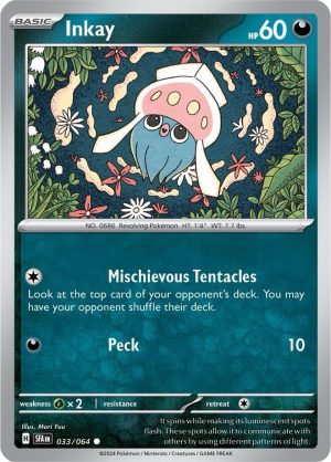 Inkay - 033/064: Shrouded Fable