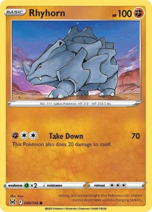 Rhyhorn - 089/196: Lost Origin