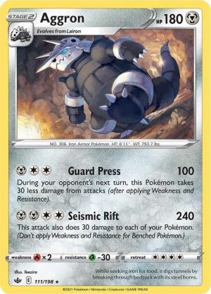 Aggron - 111/198: Chilling Reign