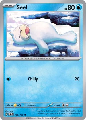 Seel - 086/165: Scarlet & Violet 151