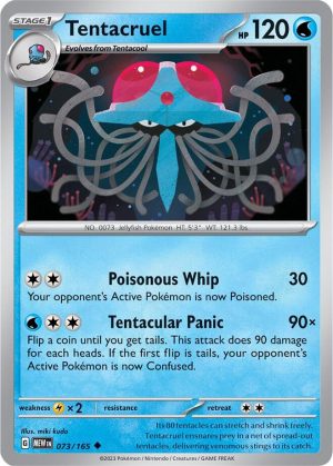 Tentacruel - 073/165: Scarlet & Violet 151