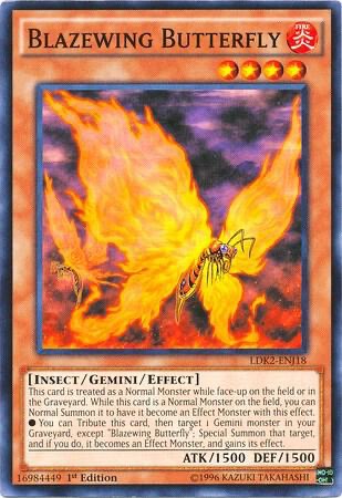 Blazewing Butterfly - Legendary Decks II (2024 Reprint) (LDK2)