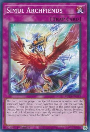 Simul Archfiends - 25th Anniversary Tin: Dueling Heroes Mega Pack (MP23)