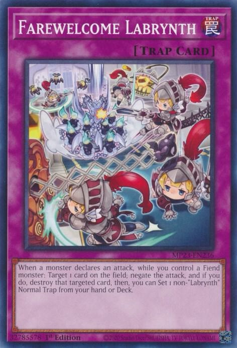 Farewelcome Labrynth - 25th Anniversary Tin: Dueling Heroes Mega Pack (MP23)