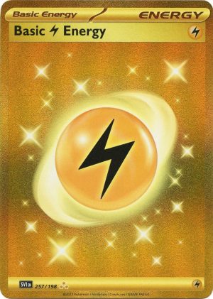 Basic Lightning Energy - 257/198: Scarlet & Violet Base Set