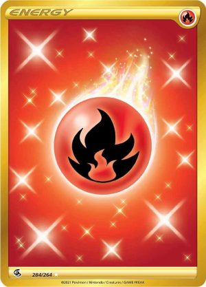 Fire Energy (Secret) - 284/264: Fusion Strike