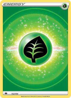 Grass Energy (Texture Full Art) - 152/159: Crown Zenith