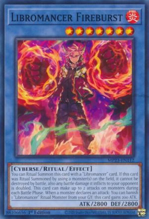 Libromancer Fireburst - 25th Anniversary Tin: Dueling Heroes Mega Pack (MP23)