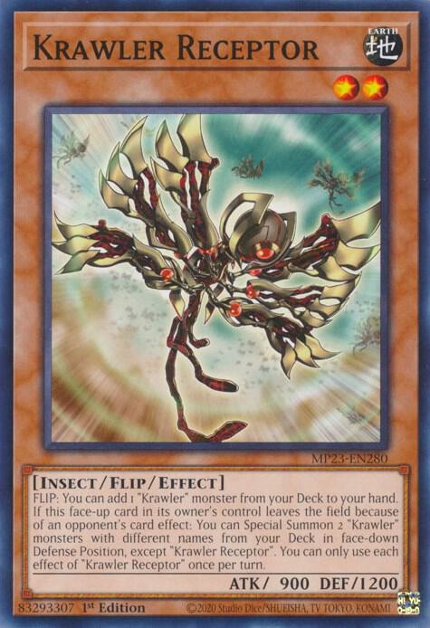 Krawler Receptor - 25th Anniversary Tin: Dueling Heroes Mega Pack (MP23)