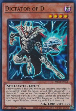 Dictator of D. - 25th Anniversary Tin: Dueling Heroes Mega Pack (MP23)